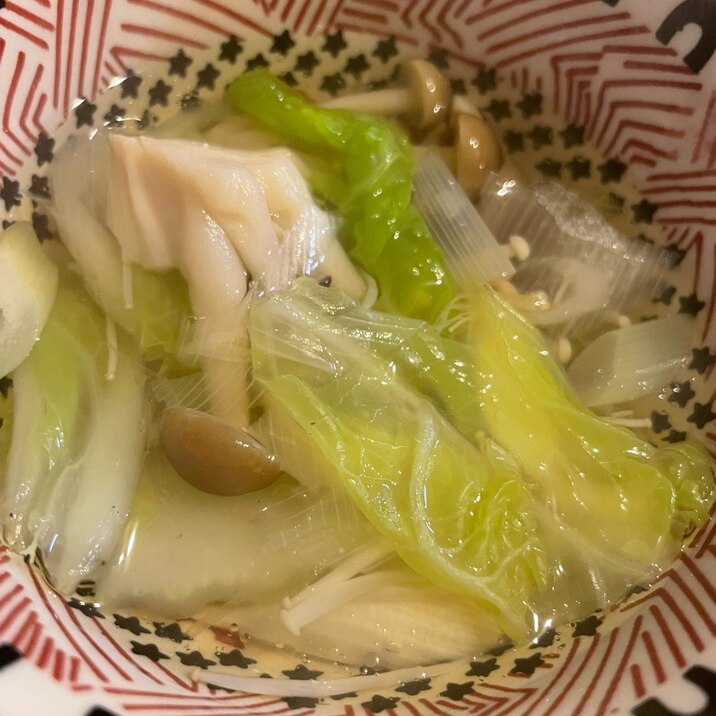 白だしのお吸い物❤️❤️❤️